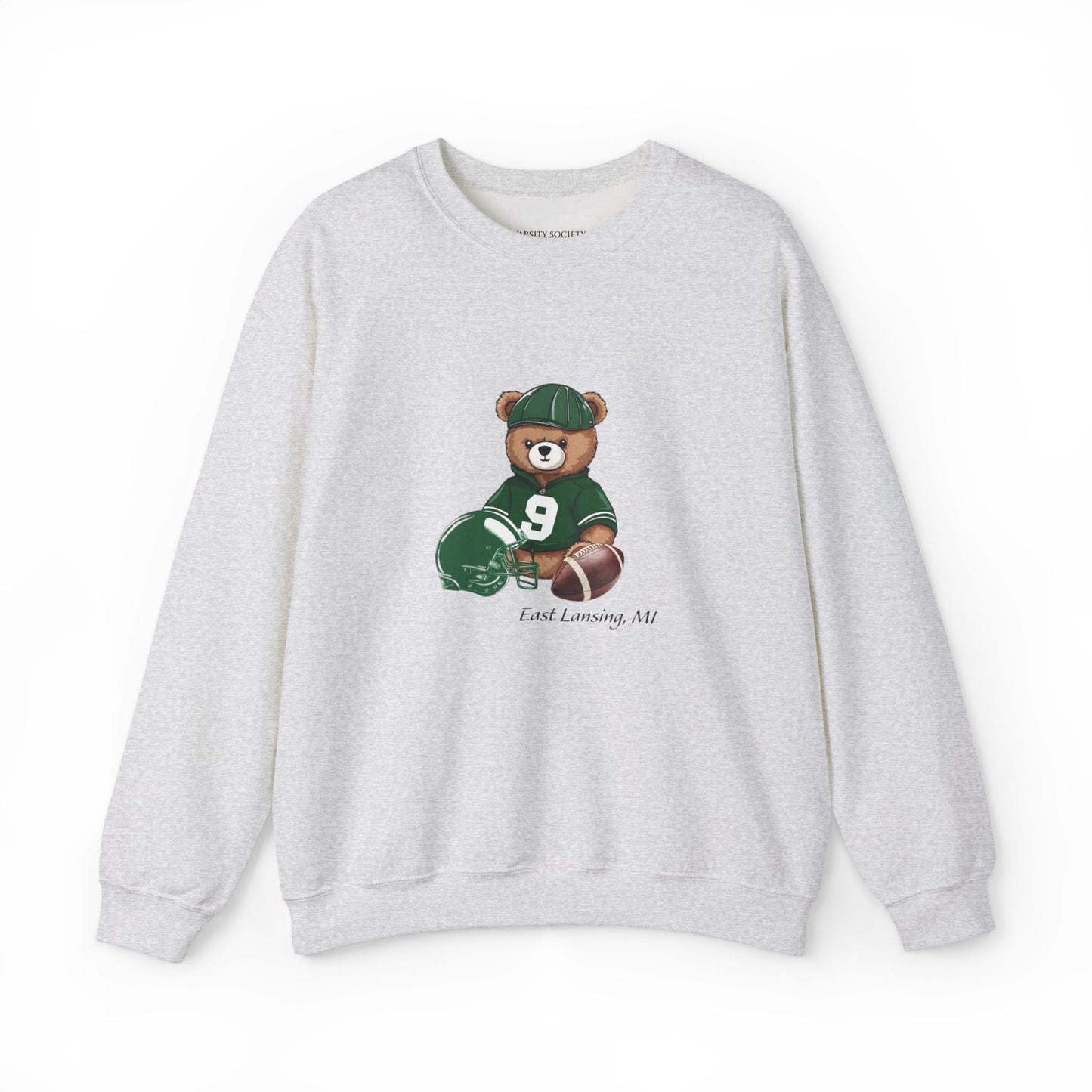 Varsity Teddy Crewneck East Lansing MI