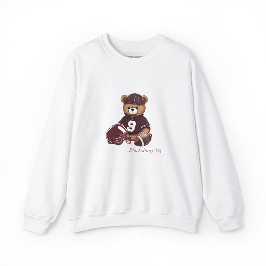 Varsity Teddy Crewneck Blacksburg VA