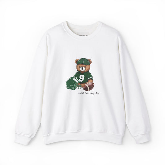 Varsity Teddy Crewneck East Lansing MI