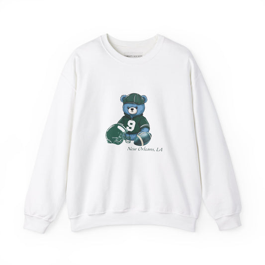 Varsity Teddy Crewneck  New Orleans LA