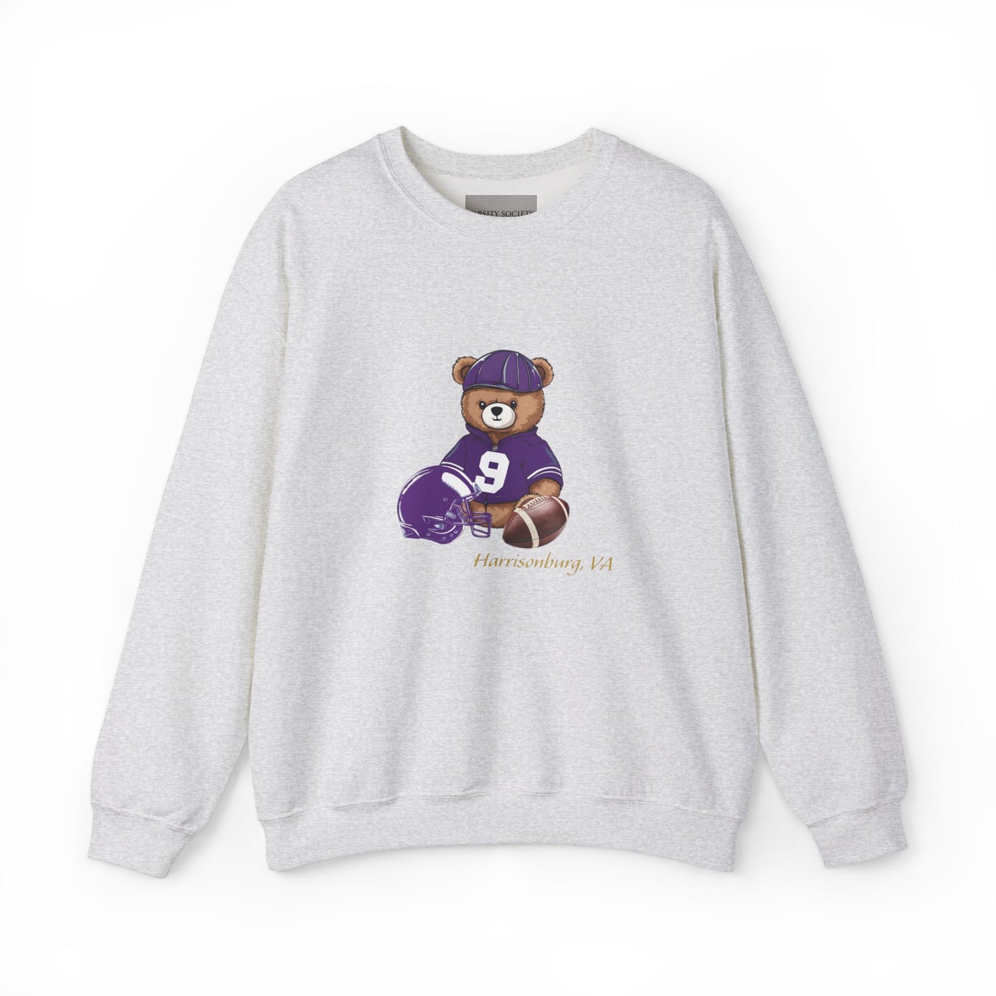 Varsity Teddy Crewneck Harrisonburg VA