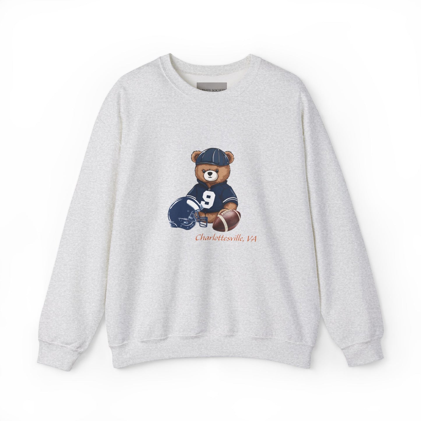 Varsity Teddy Crewneck Charlottesville VA