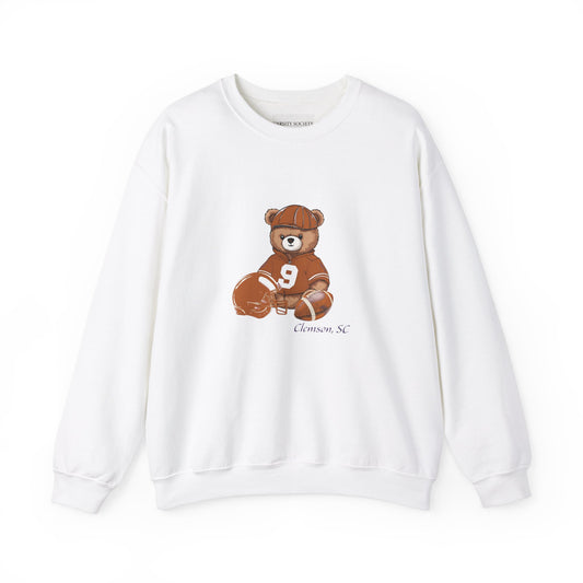 Varsity Teddy Crewneck Clemson SC